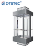 OTSTEC Glass Elevators High Quality Full Glass Sightseeing Panoramic Elevator