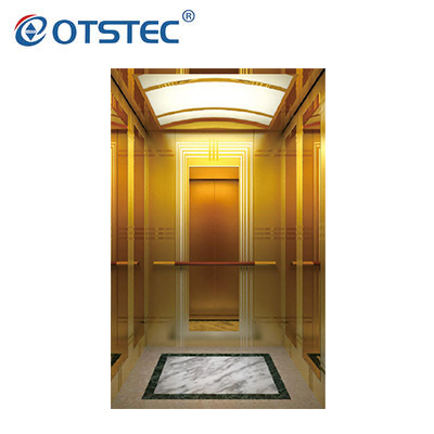 Standard titanium golden passenger elevator